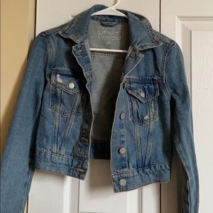 Cropped Jean Jacket